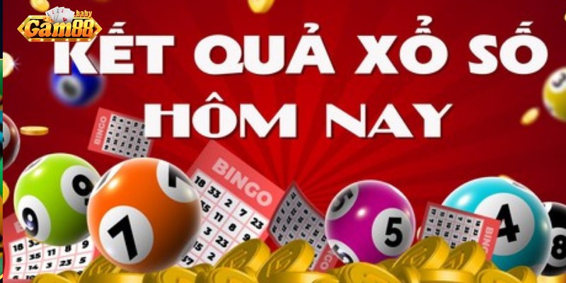 Giao diện trang xổ số tại nhà cái GAM88